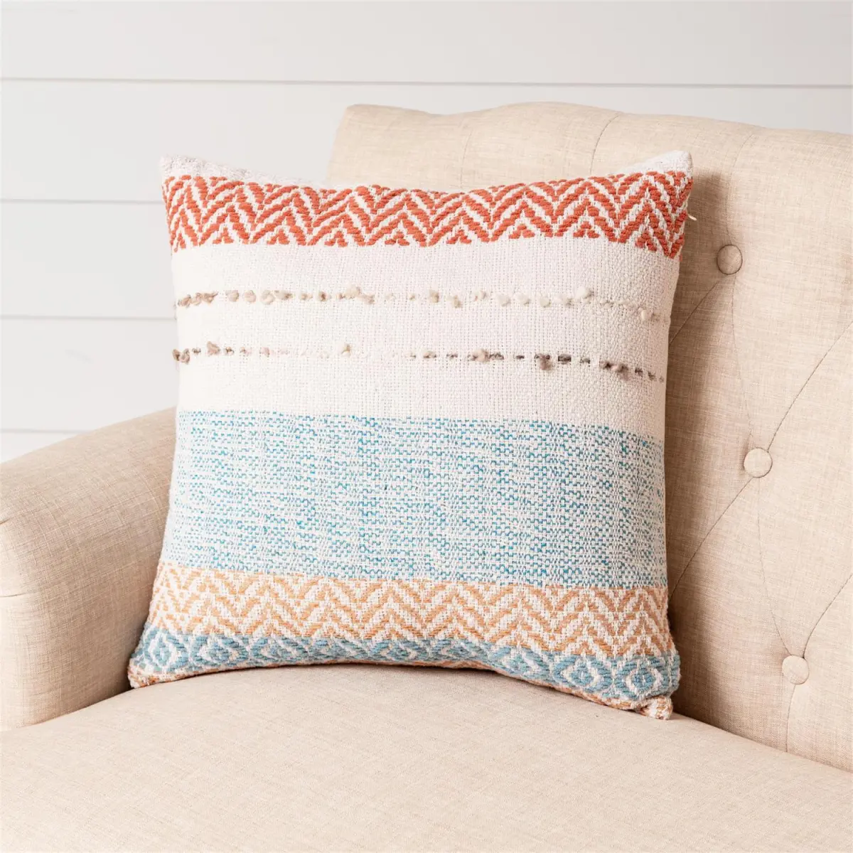 Knit Decorative Accent Pillow