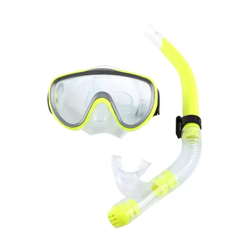Transparent Silicone Glass Mirror Swimming Goggles