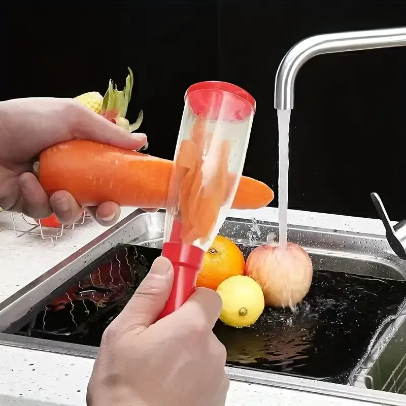 1pc Stainless Steel Multifunctional Storage Type Peeler