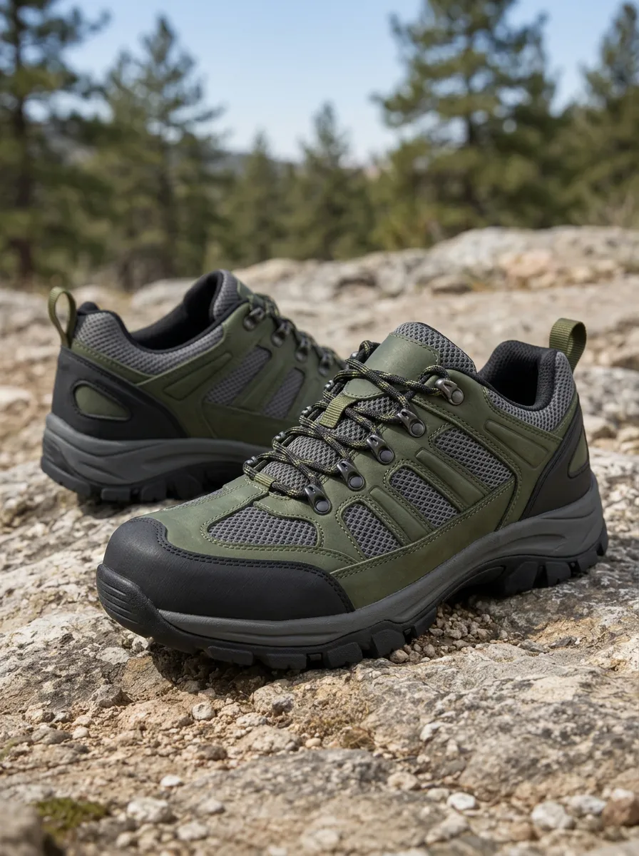 Women's Trek Focused Outdoor Hiking Mesh Printed Shoes