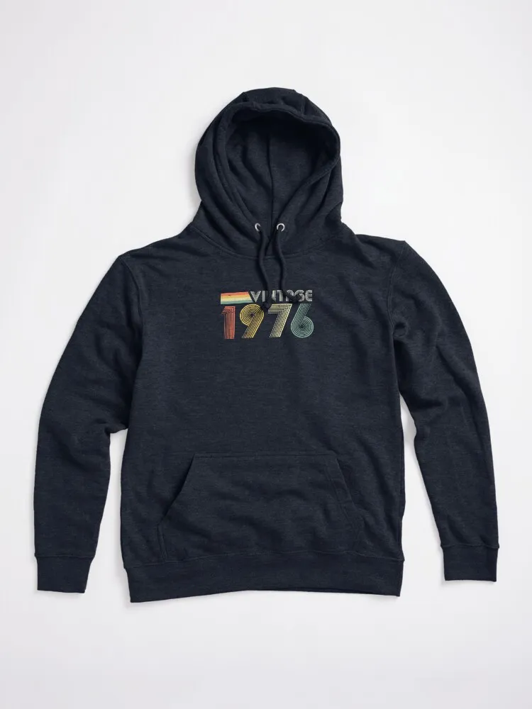 Retro Graphic Print Hoodie