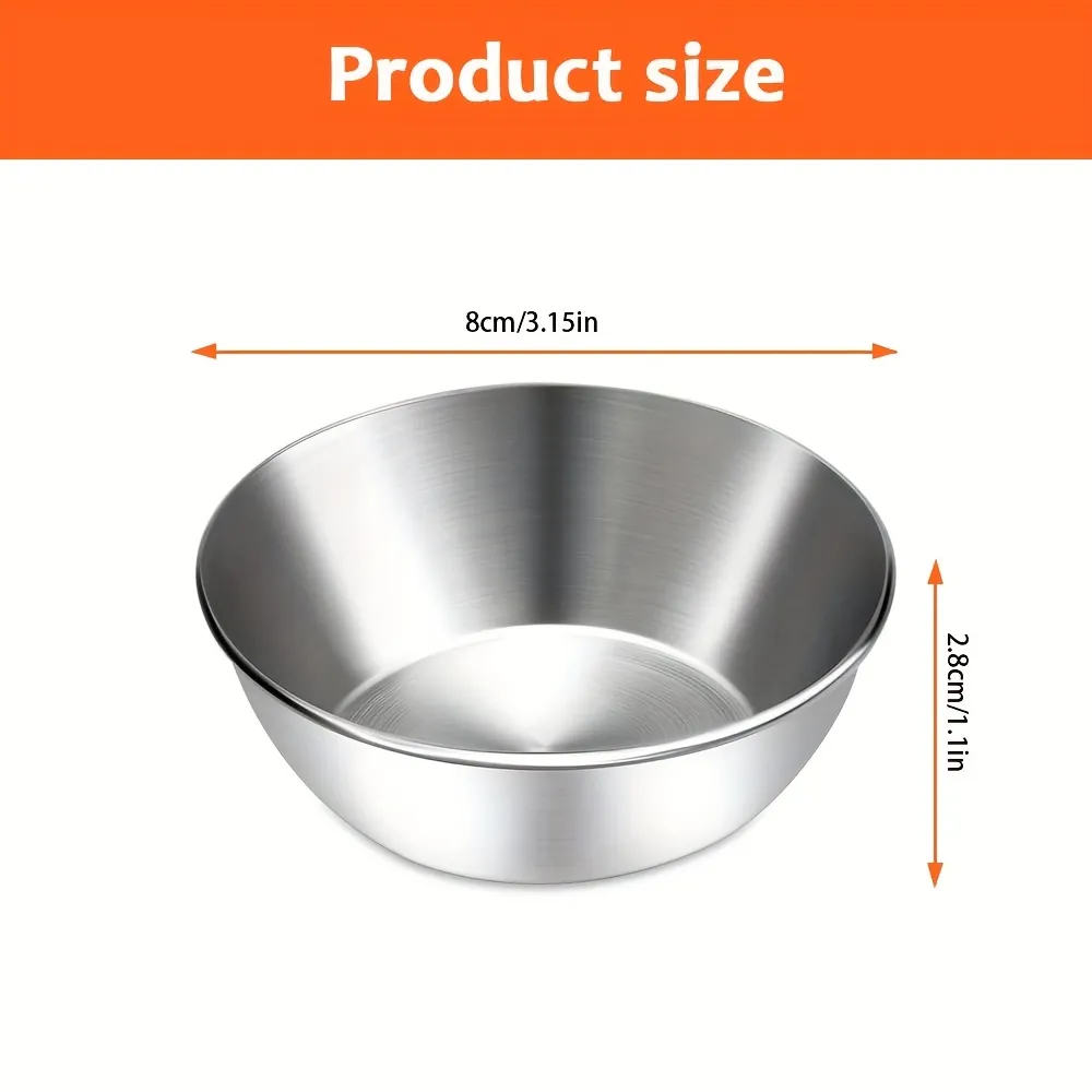 Stainless Steel Mini Serving Bowls