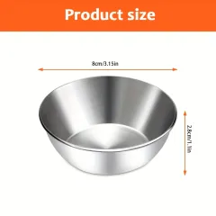 Stainless Steel Mini Serving Bowls
