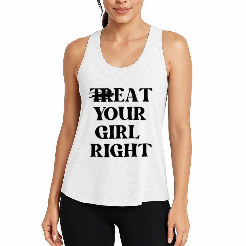 Treat Your Girl Right Athletic Tank