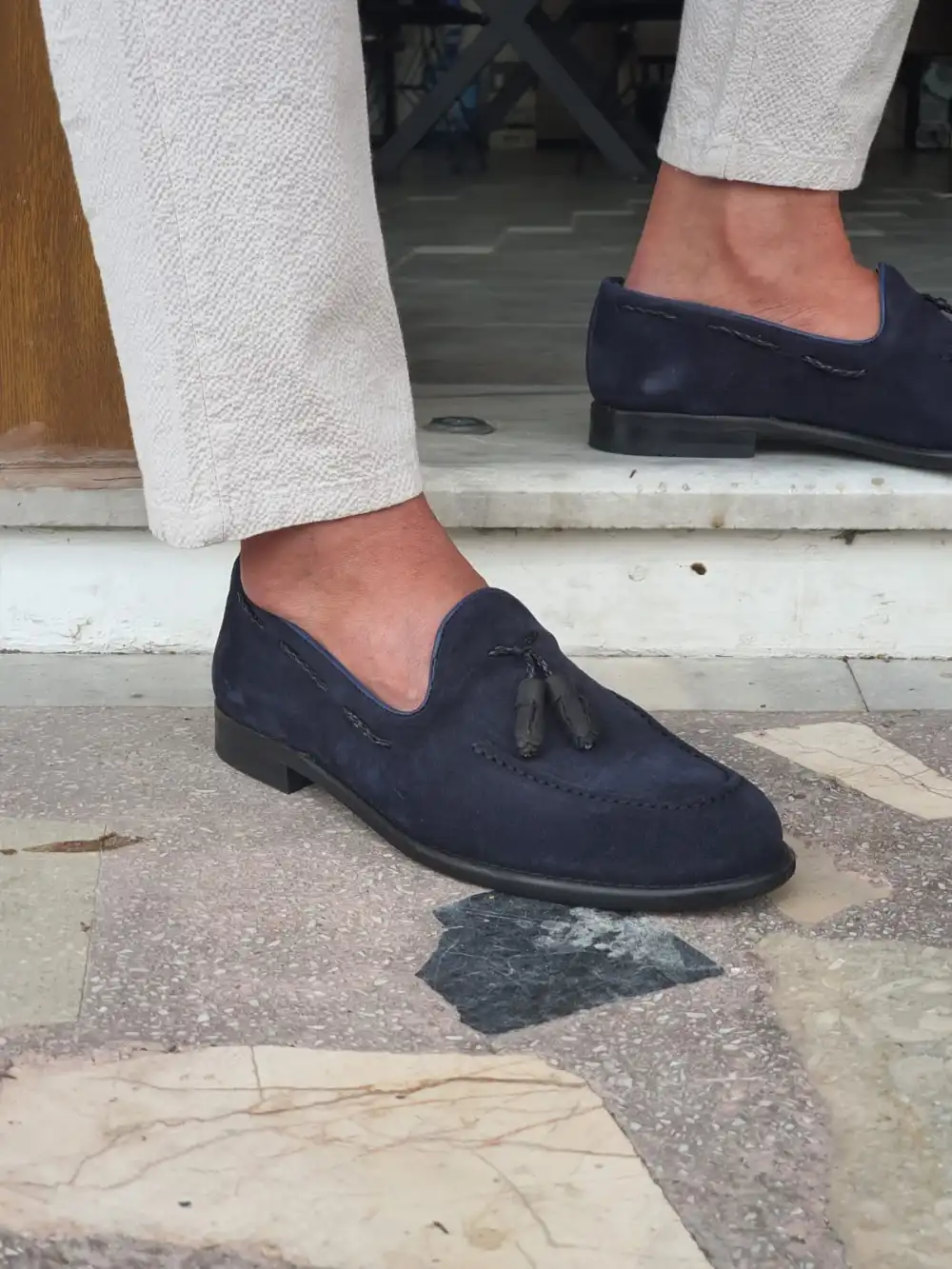 Casual Suede Tassel Loafers