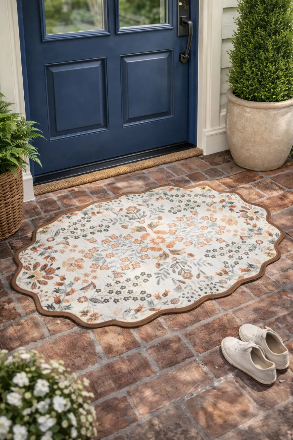 Everyday Floral Botanical PET Entryway Doormat