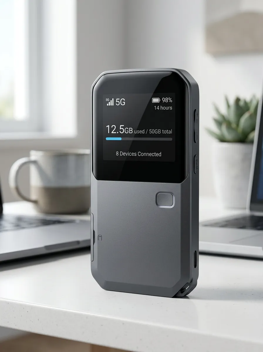 Touchscreen Travel WiFi Hotspot