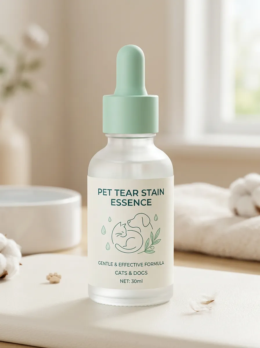 Grooming Routine Pet Tear Stain Care Grooming Serum