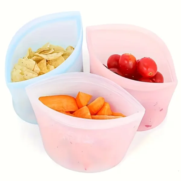 Reusable Silicone Freezer Bag