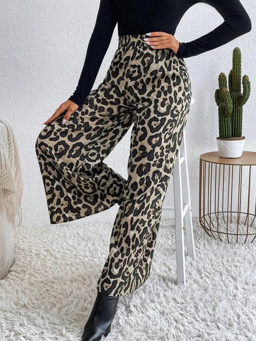 Everyday High Waist Wide Leg Pants