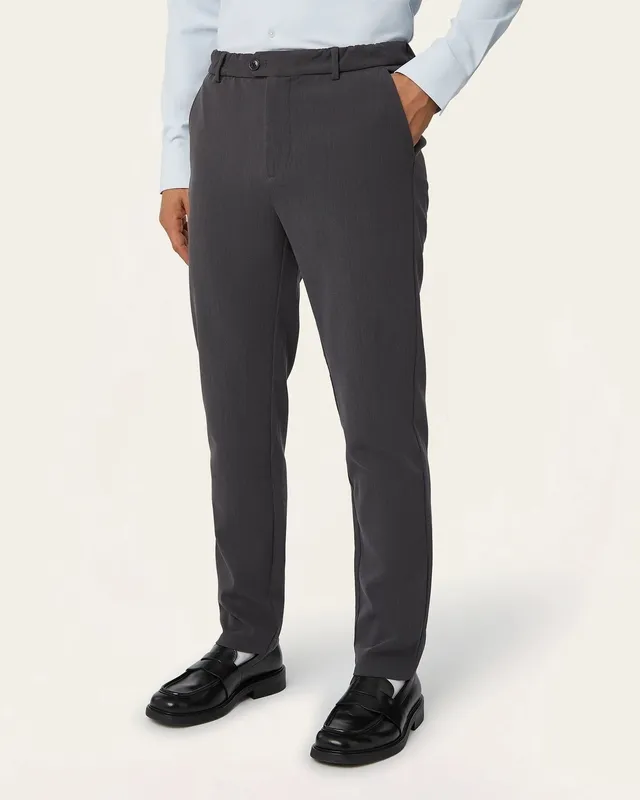 Regular Classic Pants Dark Gray