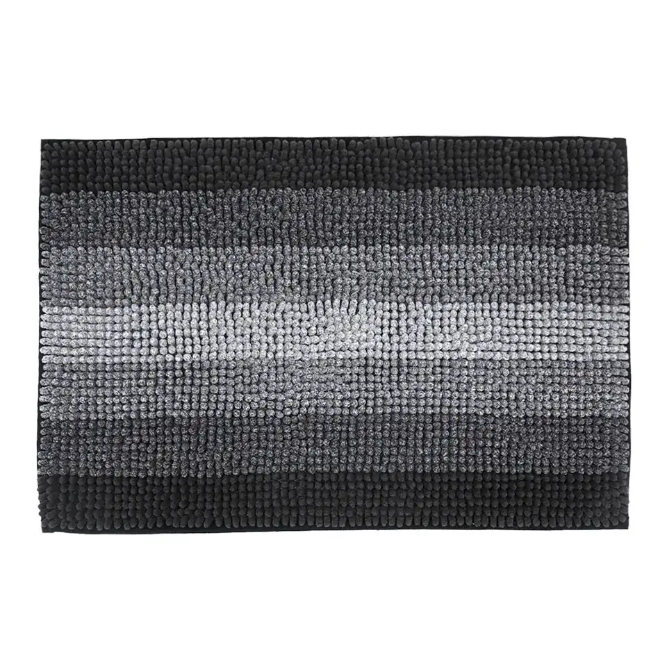 Gradient Stripe Bath Rug