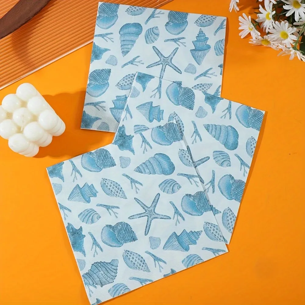 Seashell Paper Napkins