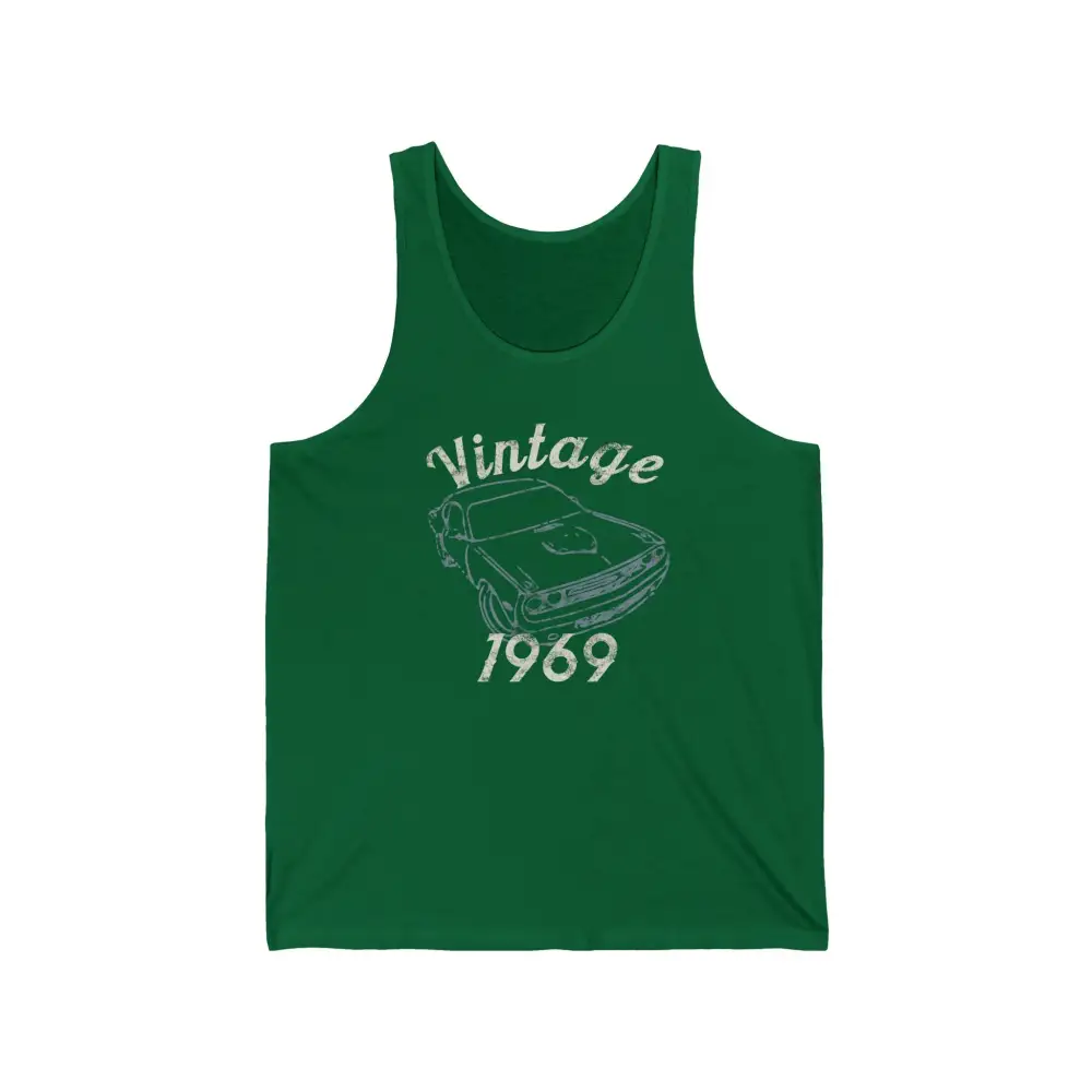 Classic Muscle Car Graphic Tank Top