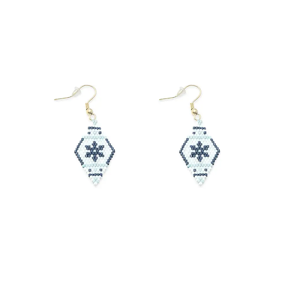 Layered Radiant Artful Beaded Earrings
