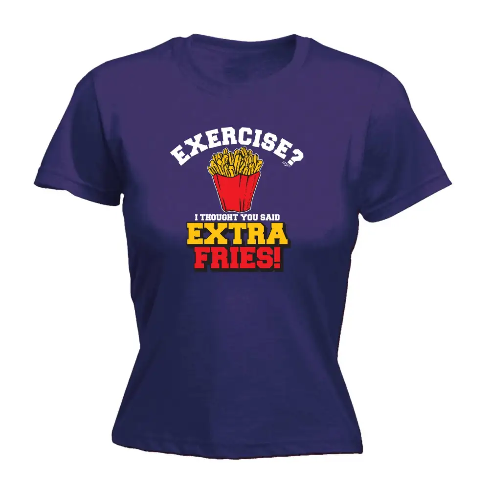 Fries Graphic Fitted Tee