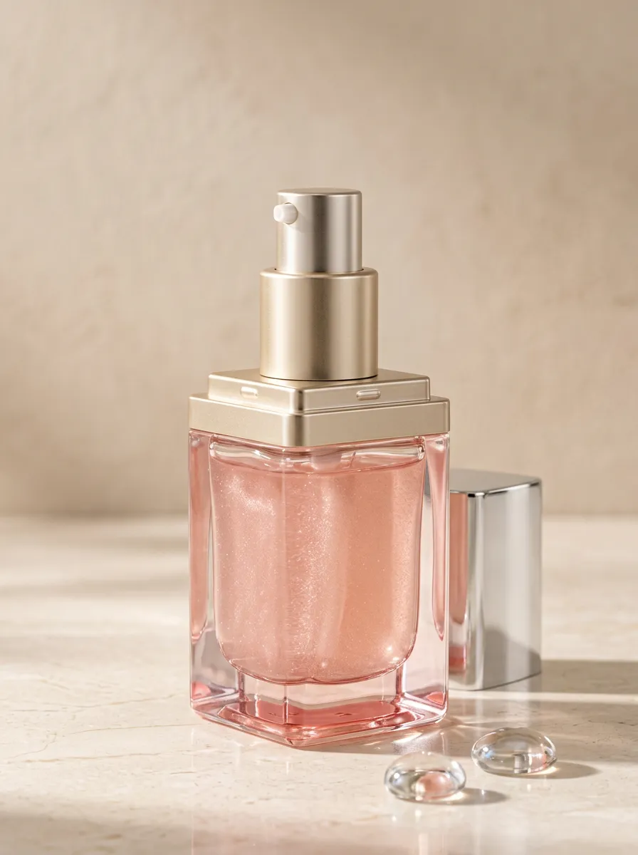 Anti-Aging Shimmering Pink Gold Eye Serum