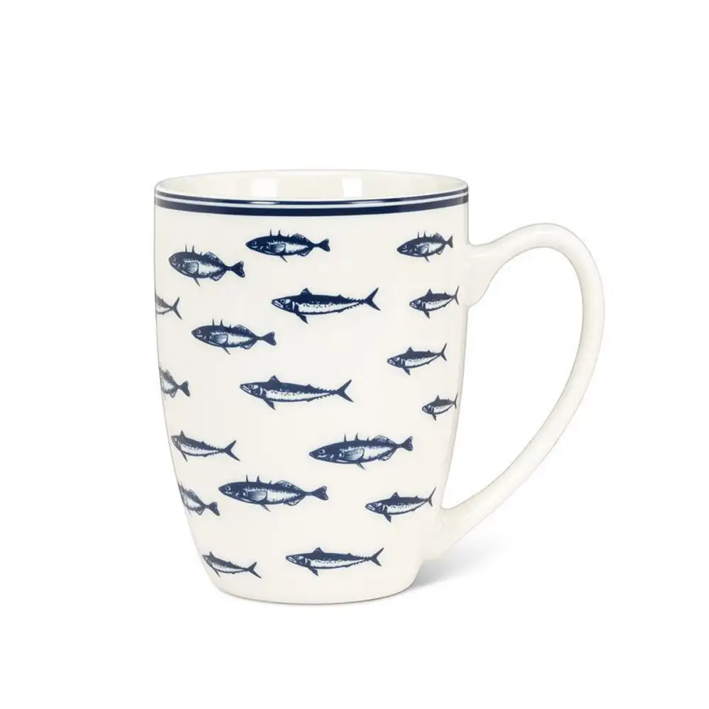 Swimming Fish Bone China Mug