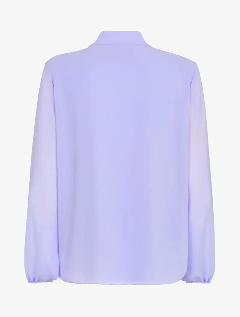 Straight Fit V-Neck Blouse
