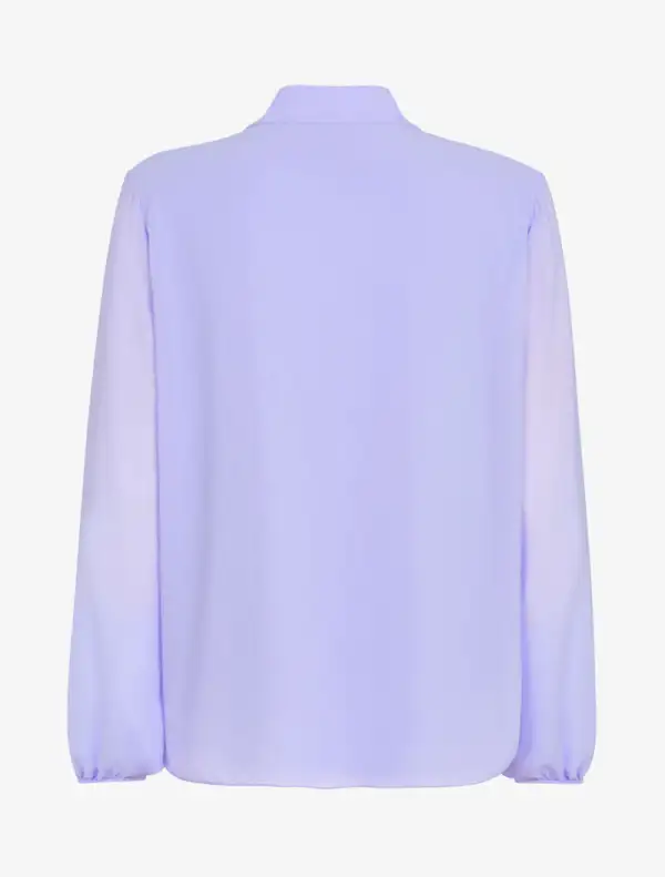 Straight Fit V-Neck Blouse