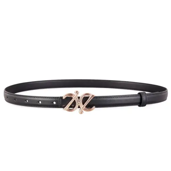 Bold Statement Buckle Dress Belt
