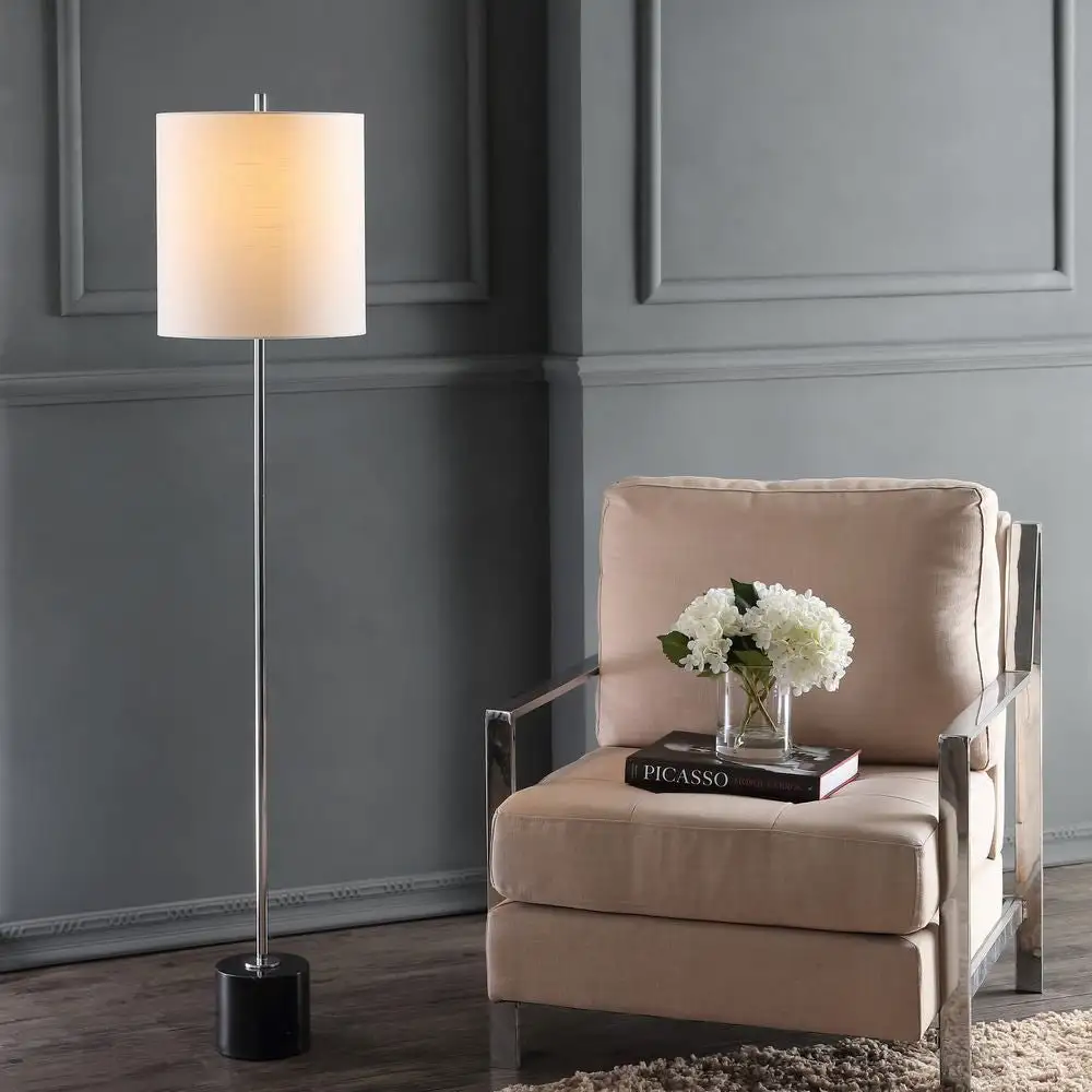 Marble Metal LED Floor Lamp
