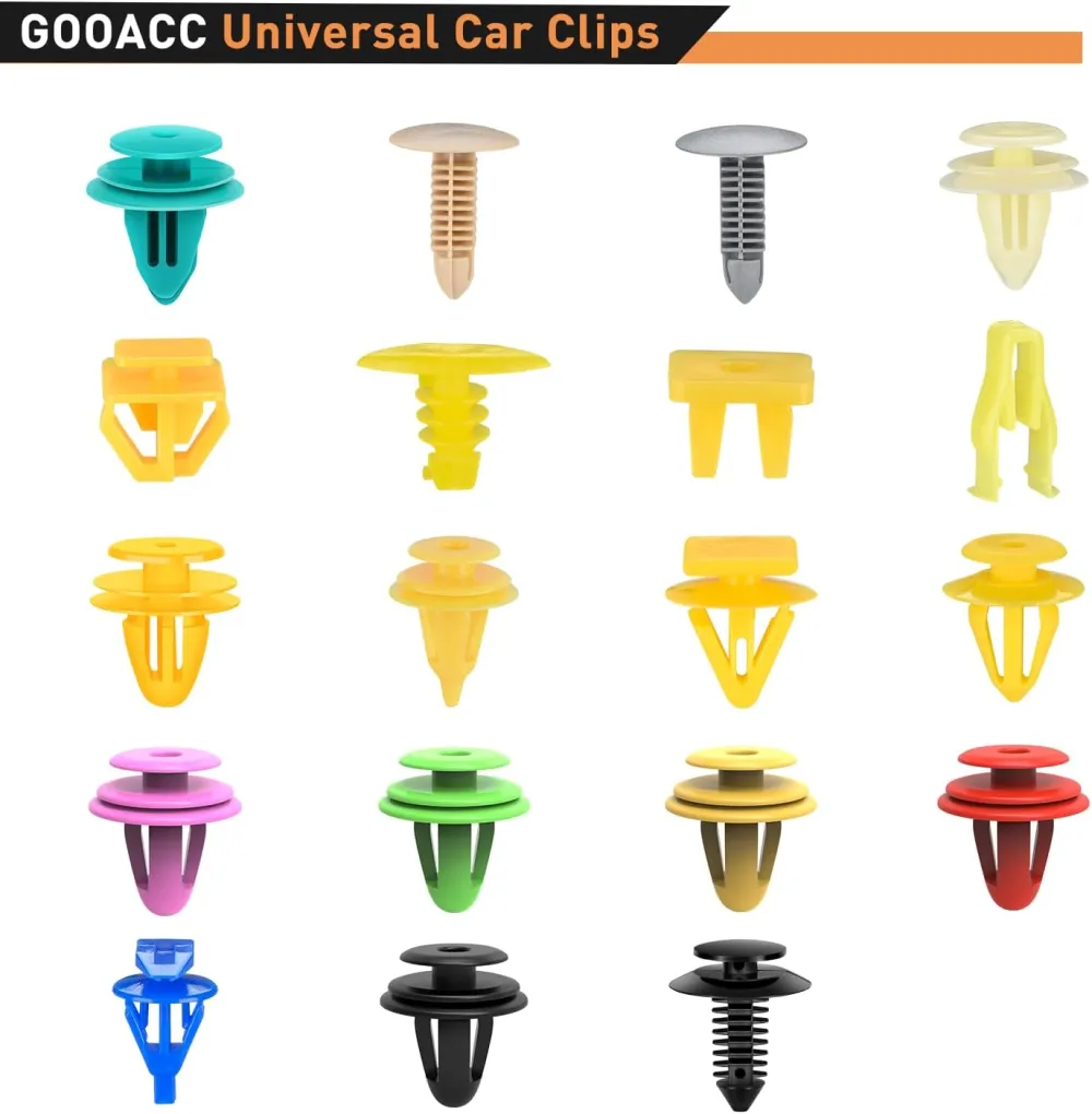 Automotive Push Retainer Fastener Assortment