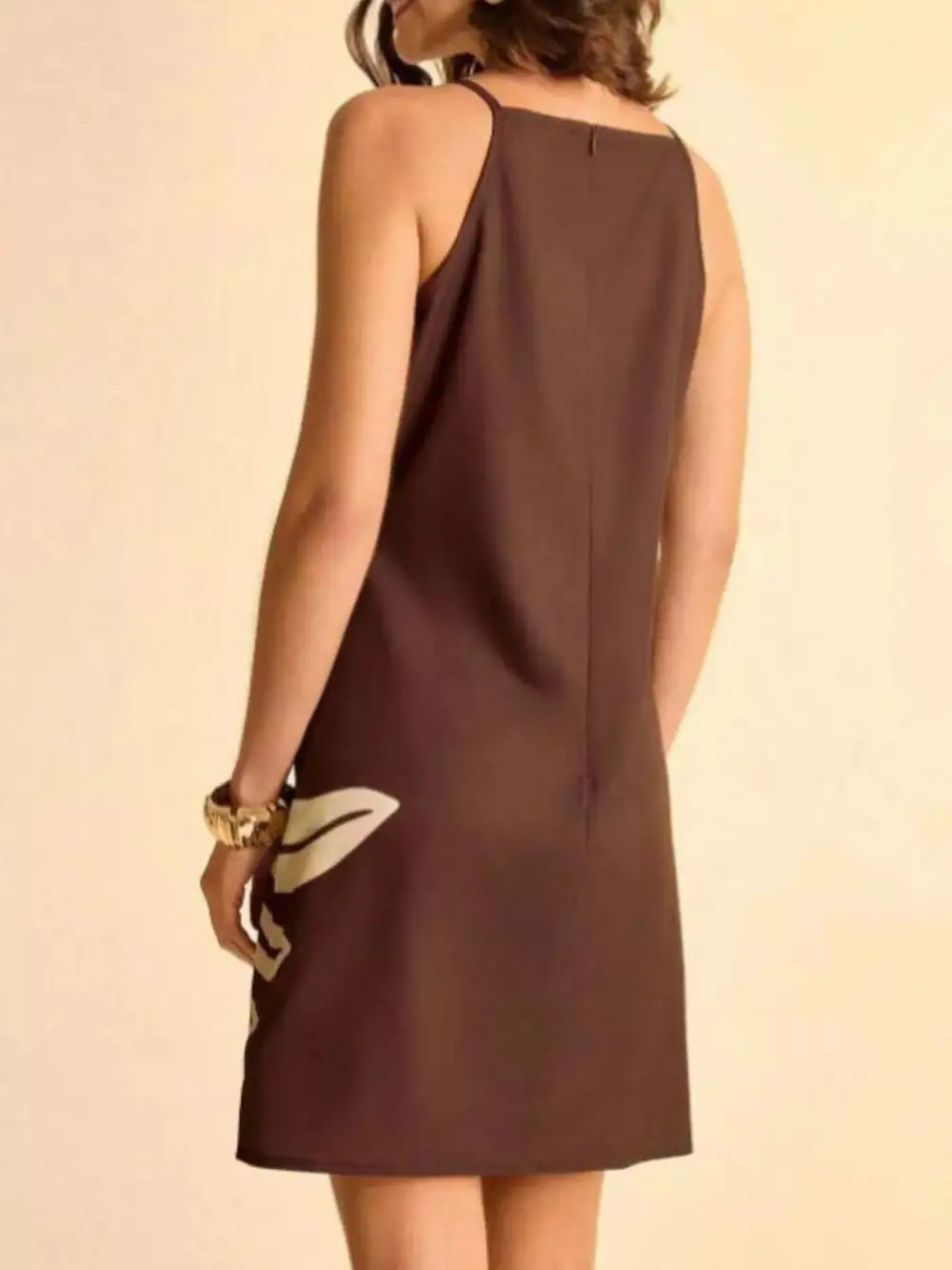 Tailored Sleeveless Mini Dress