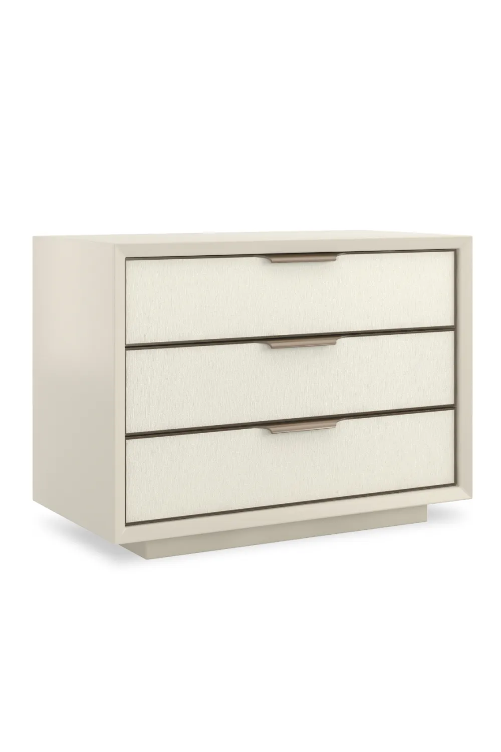 Vinyl Drawer Nightstand