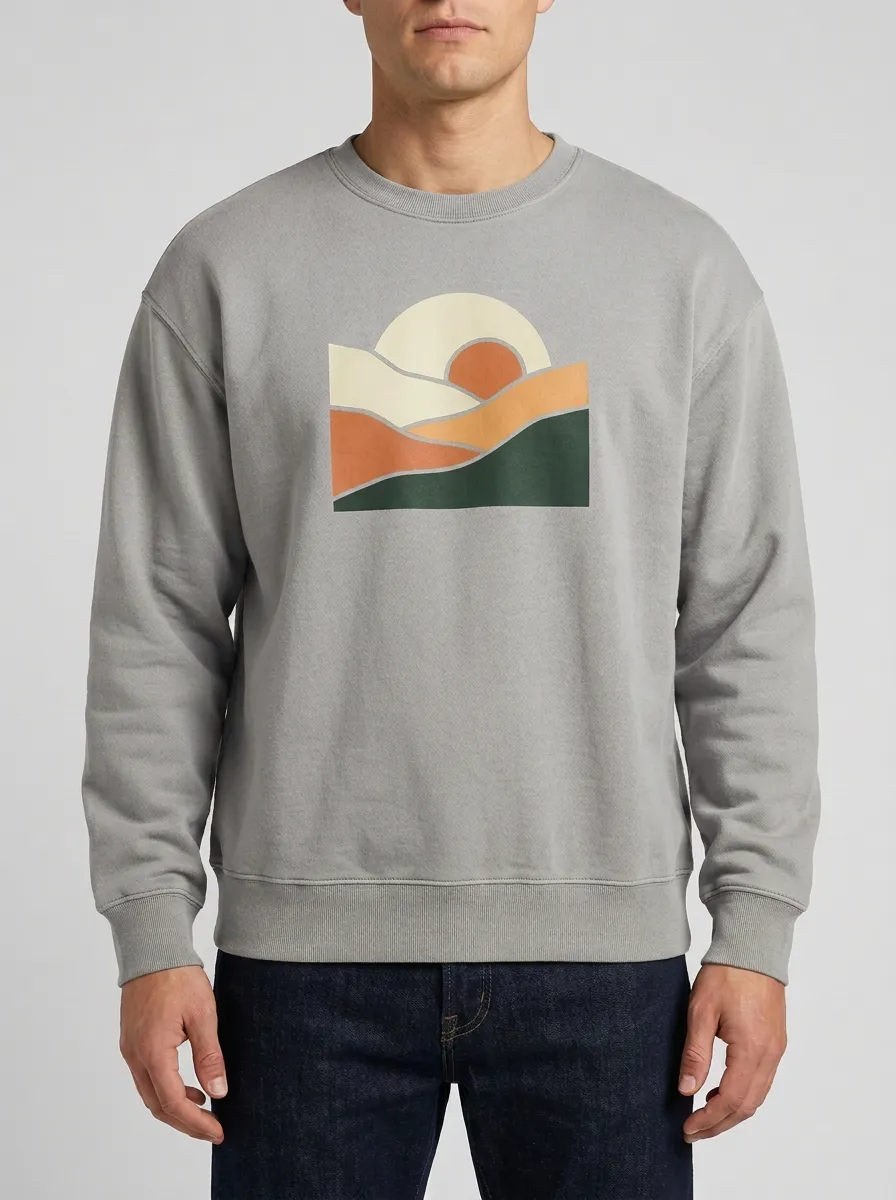 Nature Sunset Landscape Abstract Hoodie
