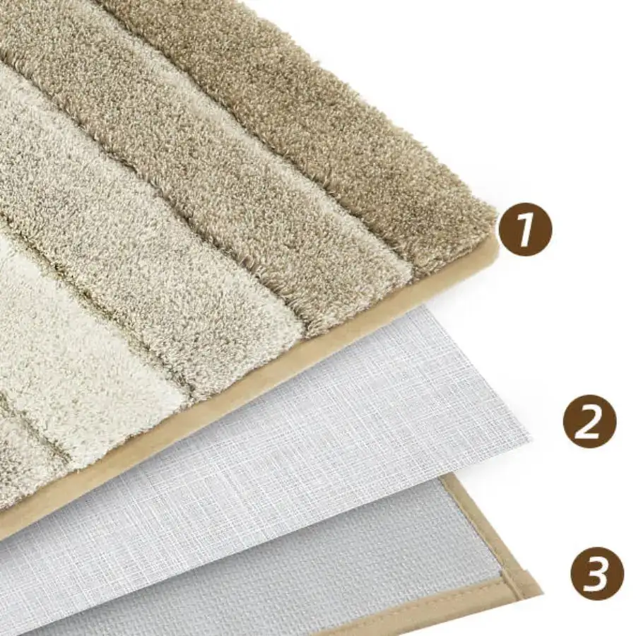 Ombre U Shaped Bath Rug