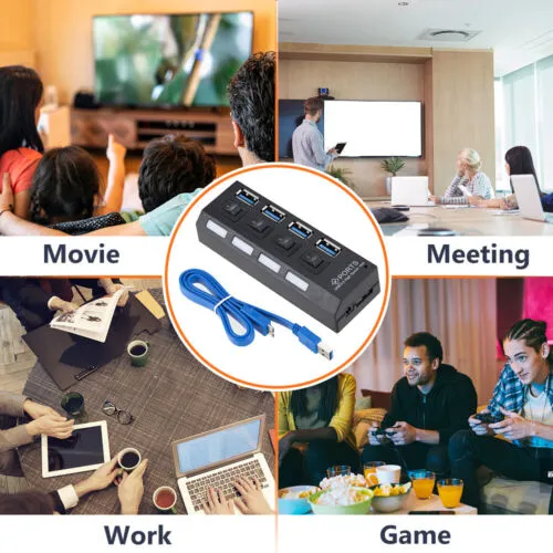 USB Hub 4 Port