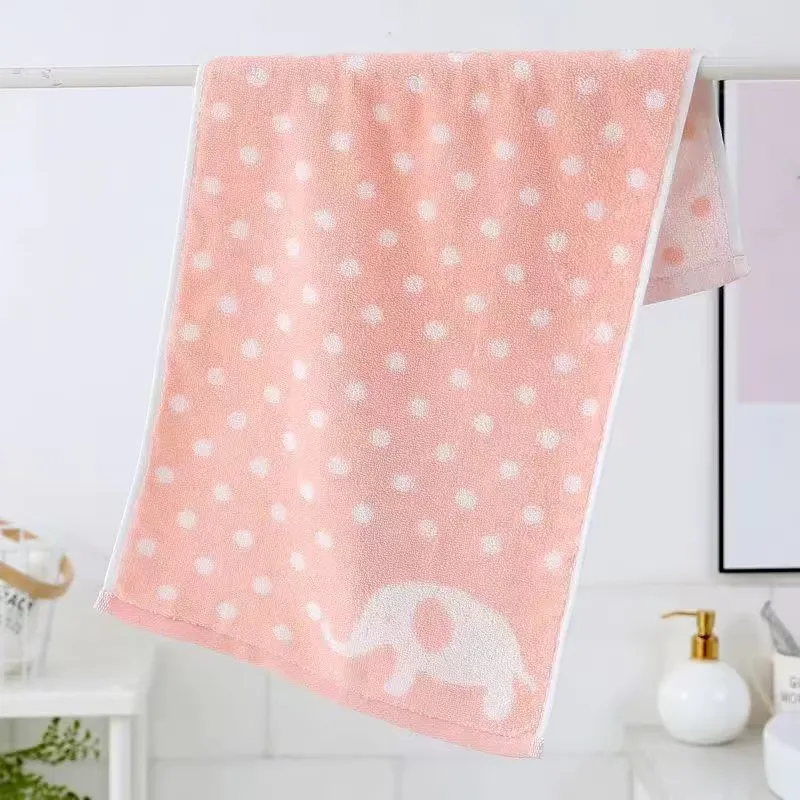 Soft Polka Dot Towel