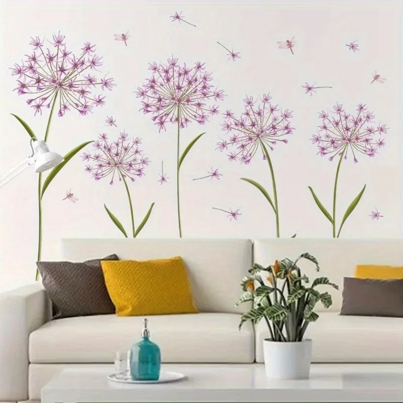 Dandelion Floral Wall Decals