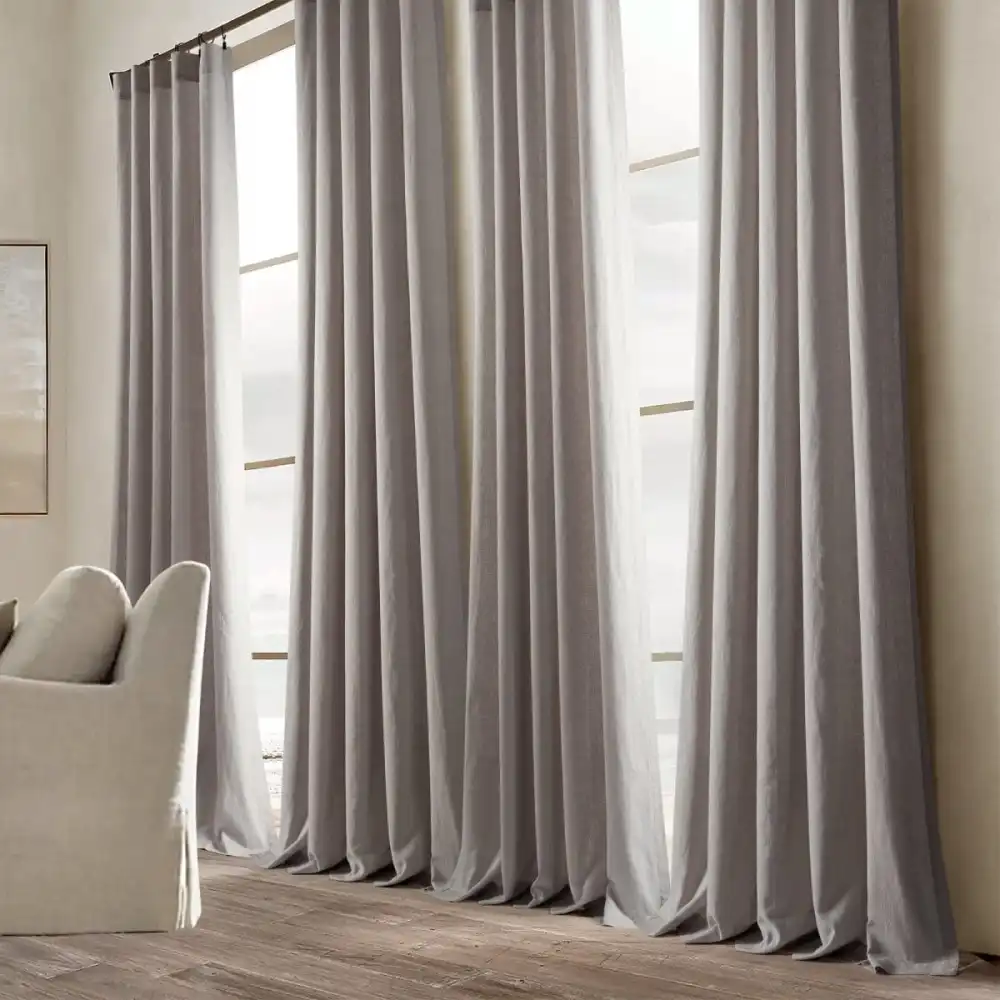 Timeless Linen Window Curtain Panel