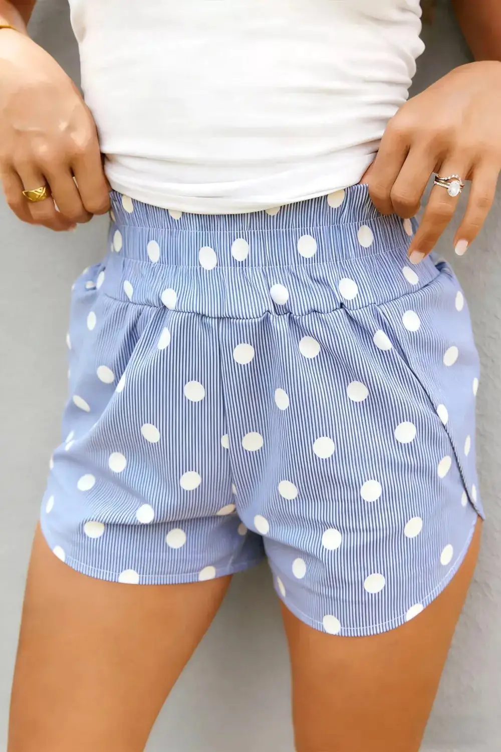 Everyday Elastic Waist Shorts