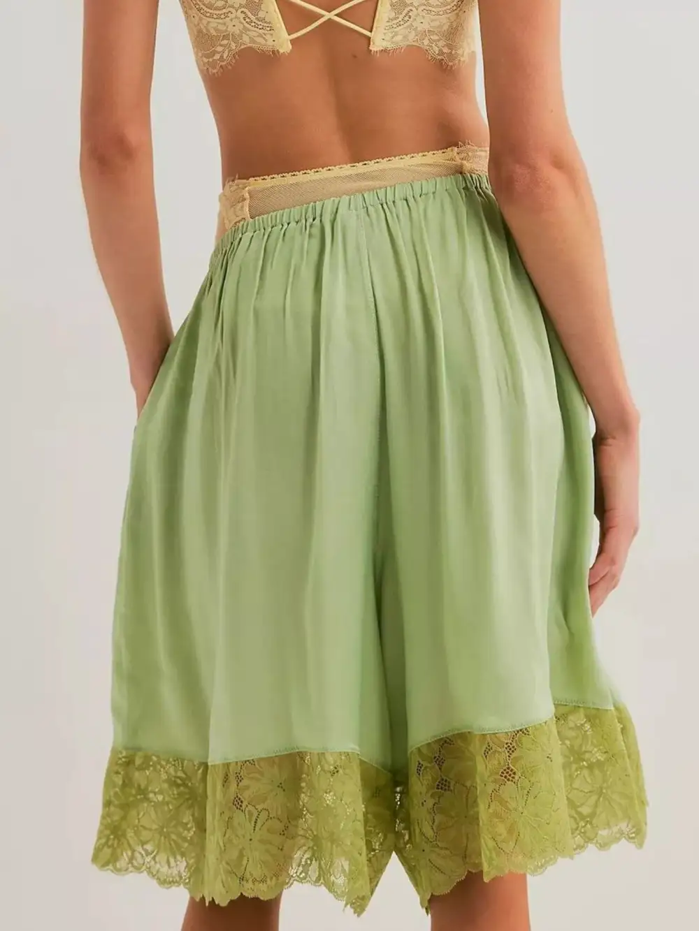 Everyday Lace Trim Shorts