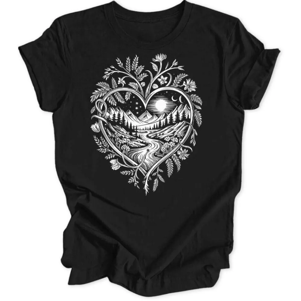 Nature Heart Unisex T-Shirt