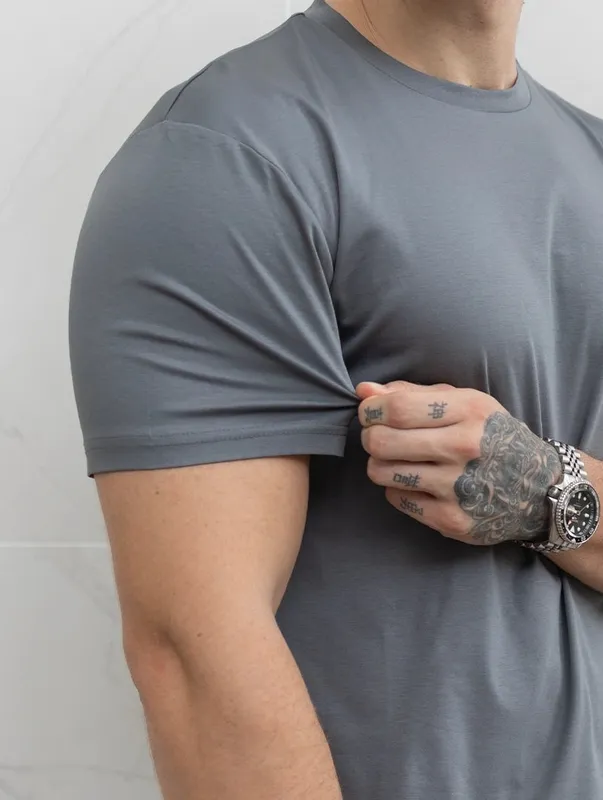 Dark Grey Clean Fit T-Shirt