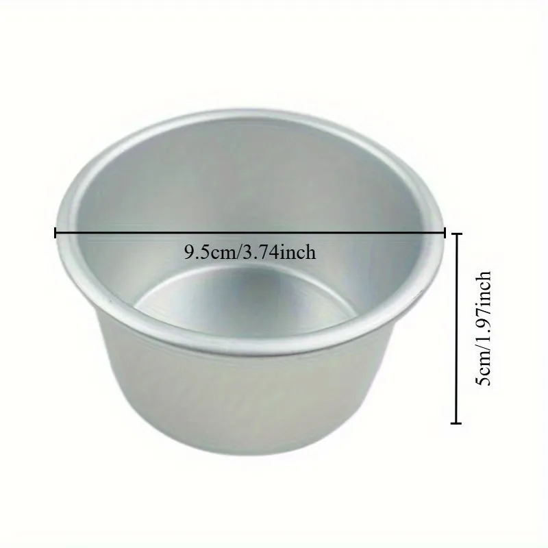 5 Pcs Mini Round Baking Cup Mold