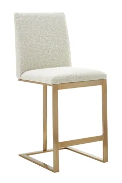 Sculptural Cantilever Counter Stool