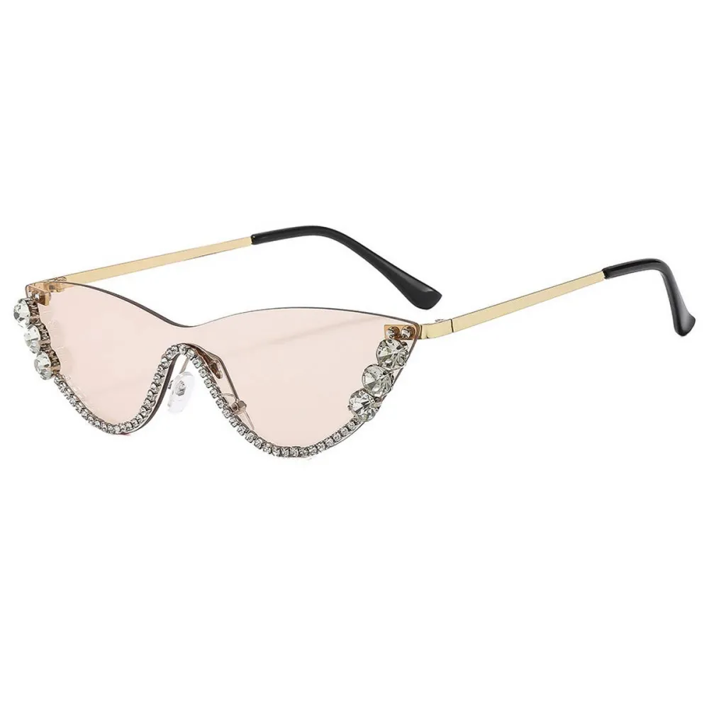 Rhinestone Cat Eye Sunglasses