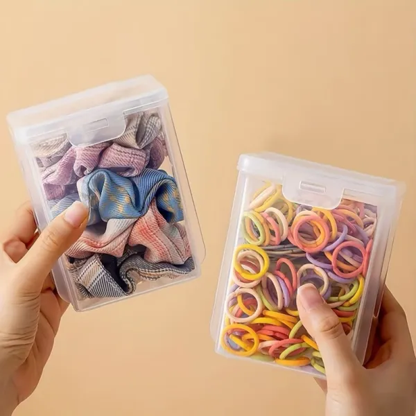 Clear Plastic Storage Box