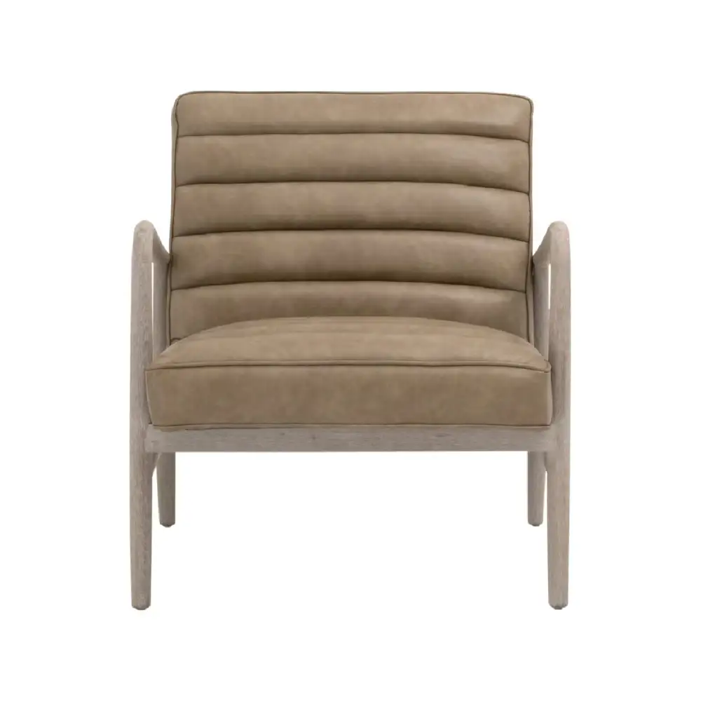 Channeled Cushion Club Chair