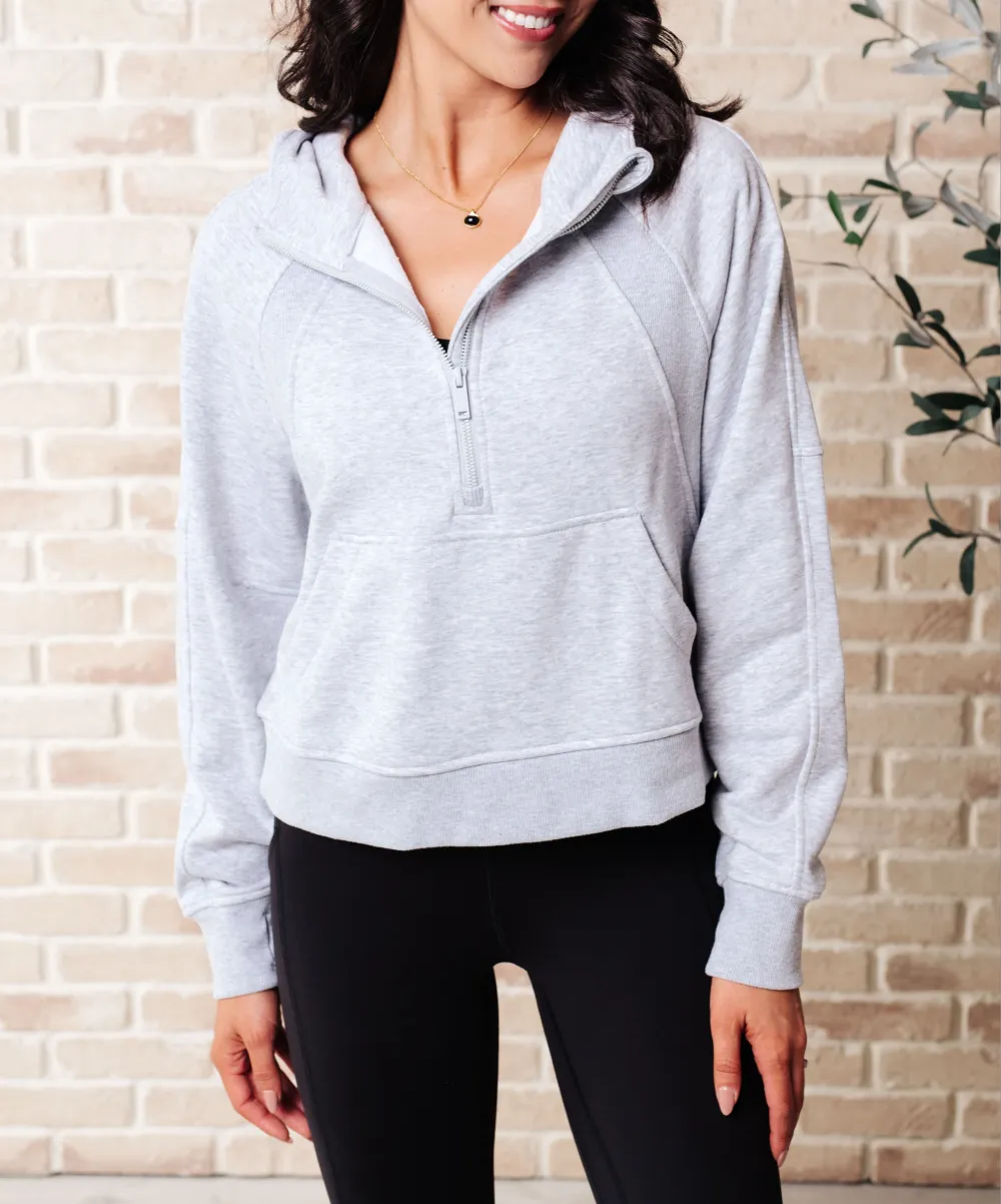 Working Up A Sweat Hooded Pullover