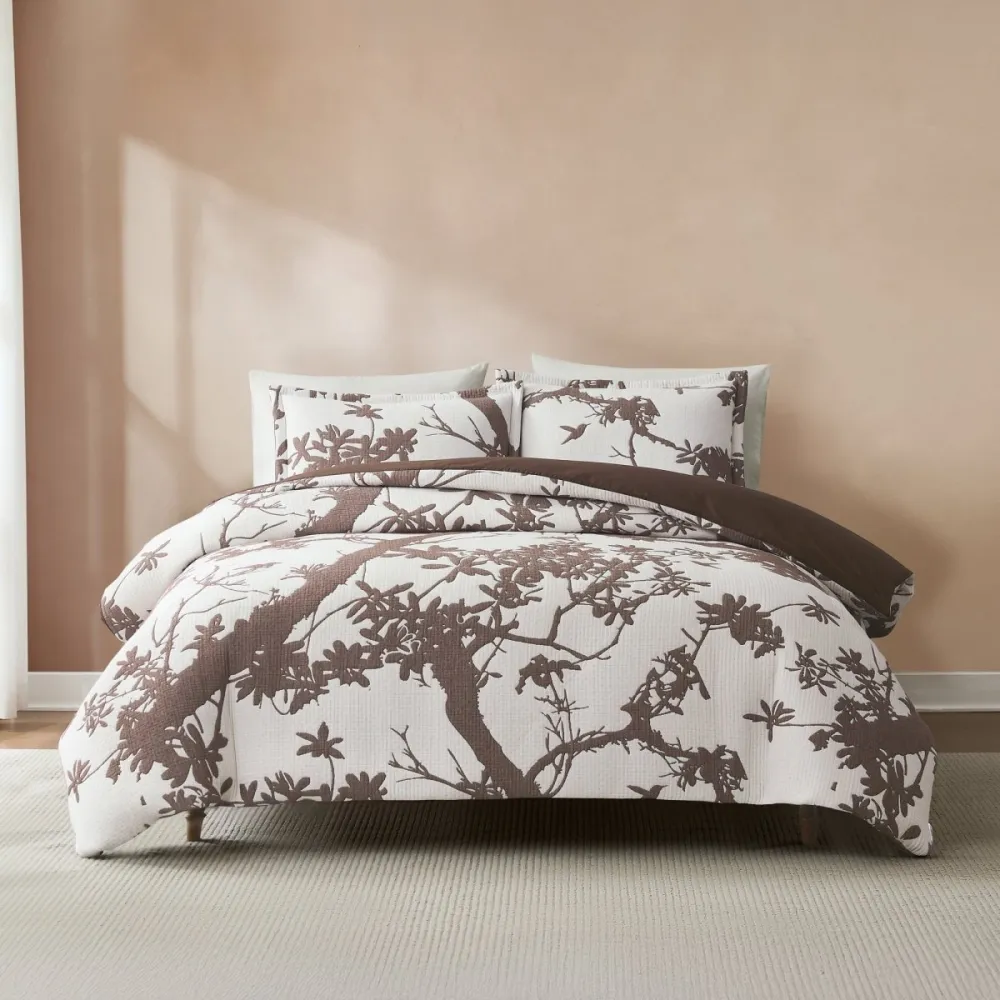 Cotton Matelasse Duvet Cover Bedding Set