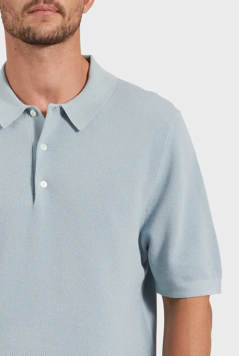 Chambray Short Sleeve Casual Button Up Shirt