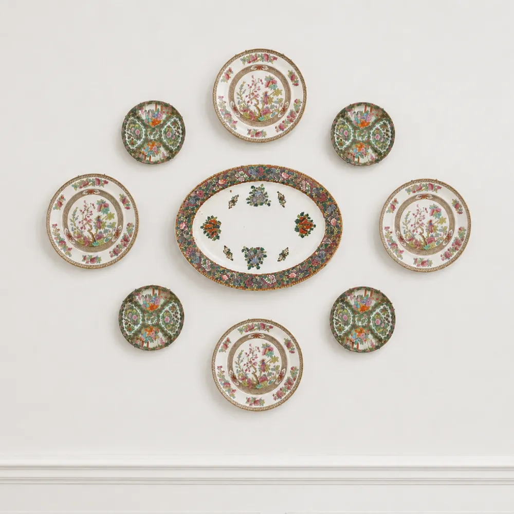 Curated Collector Decorative Plate Wall