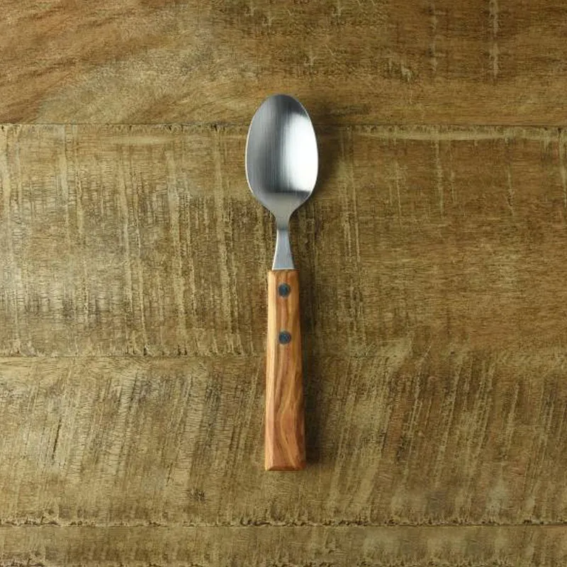 Olive Wood Handle Dinner Spoon