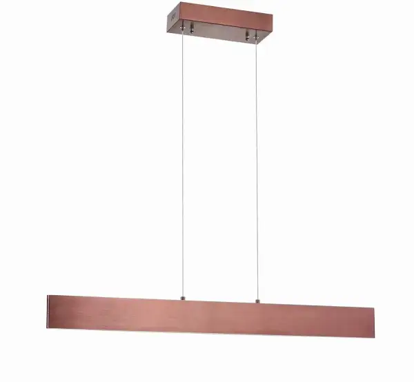 Accent Dimmable Adjustable Integrated LED Metal Linear Pendant